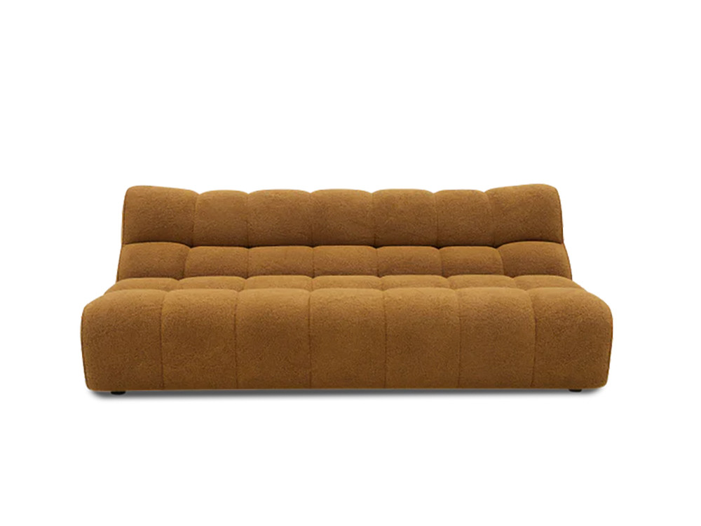 Mobel 6000: sofá tapizado Nude, confort de la Unika collection disponible en dos acabados premium