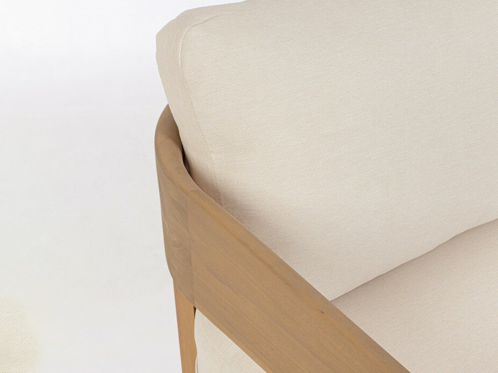 Mobel 6000: sofás jardín Bizzotto, modelo Pablo en madera de acacia FSC y cojines desenfundables de alta calidad