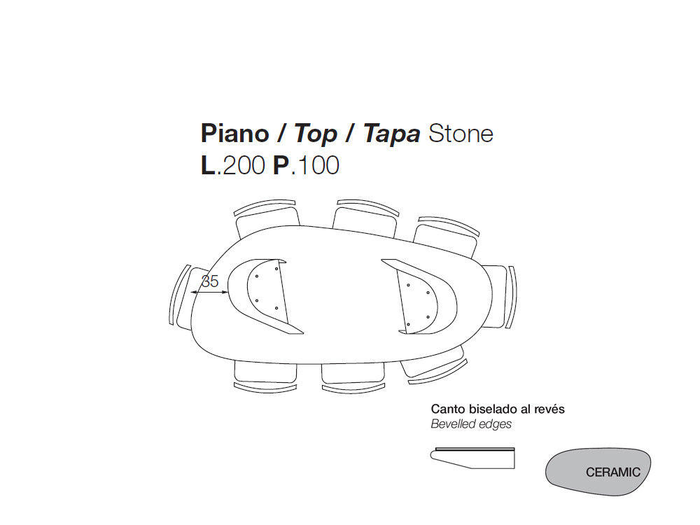 Mobel 6000: mesa comedor moderna Ego, versatilidad en medidas y acabados de lujo Devina Nais