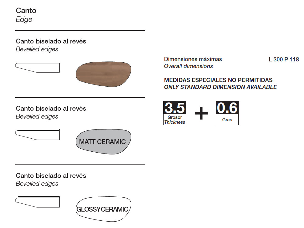 Sobre Stone de Devina Nais disponible en madera o porcelánico en Mobel 6000 | Seismil Studio
