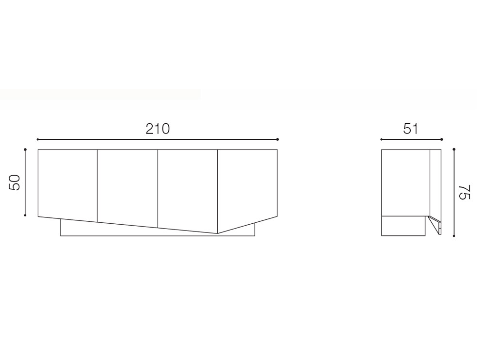 Mobel 6000: exclusivo aparador Cleo de Devina Nais, maestría artesanal en roble con detalle de zócalo espejo en Madrid