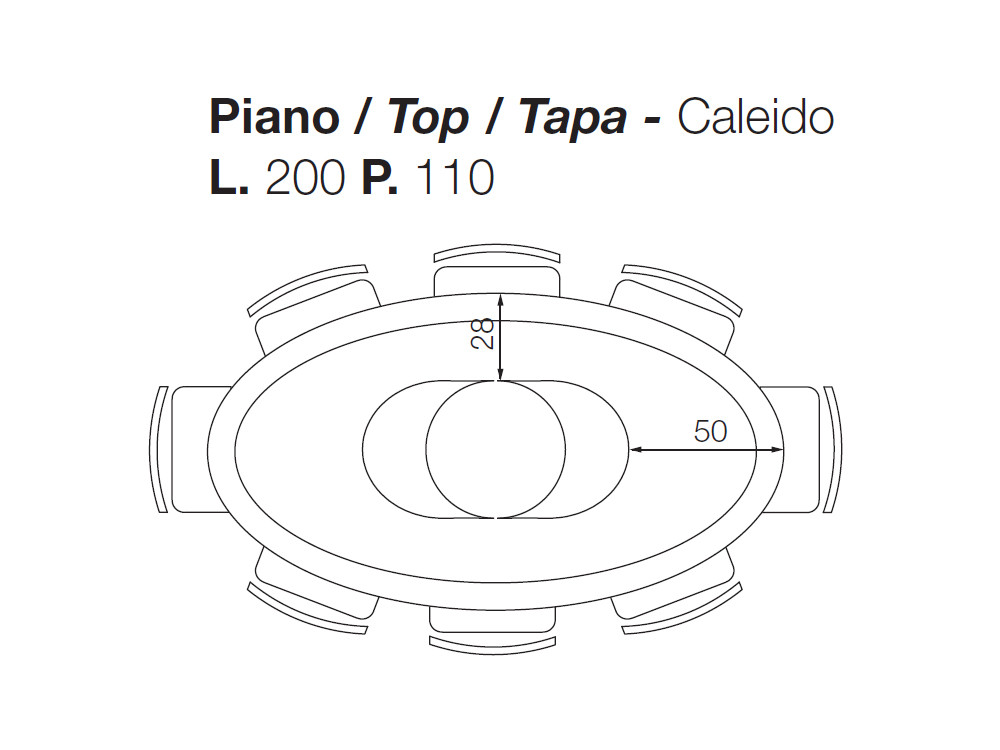 Mobel 6000: exclusiva mesa comedor roble Caleido Pod, personalización Devina Nais para salones de lujo