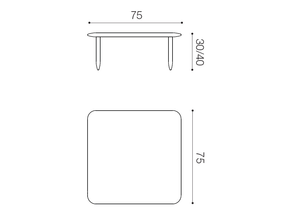Mesa de centro en madera moderna Soap por Devina Nais: estética italiana con la calidez del roble para Mobel 6000