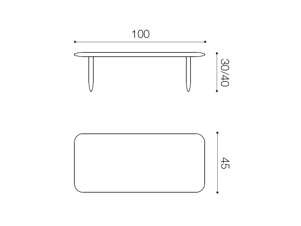 Mobel 6000: versátil mesa auxiliar moderna Soap de Devina Nais, sofisticación en madera natural con acabados redondeados.