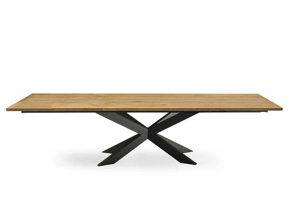 Mesa extensible Nexus Star por Devina Nais: elegancia artesanal con borde irregular para salones modernos en Mobel 6000