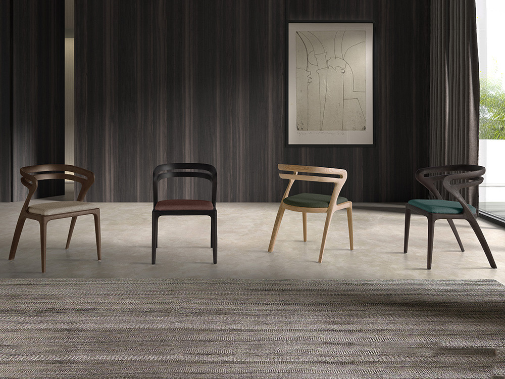 Mobel 6000: silla Olden, la calidez de la madera con la versatilidad de un asiento tapizado personalizable