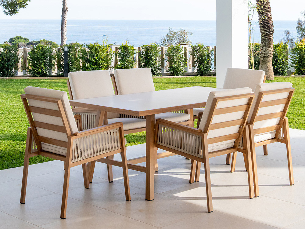 Conjunto de comedor exterior Arkansas