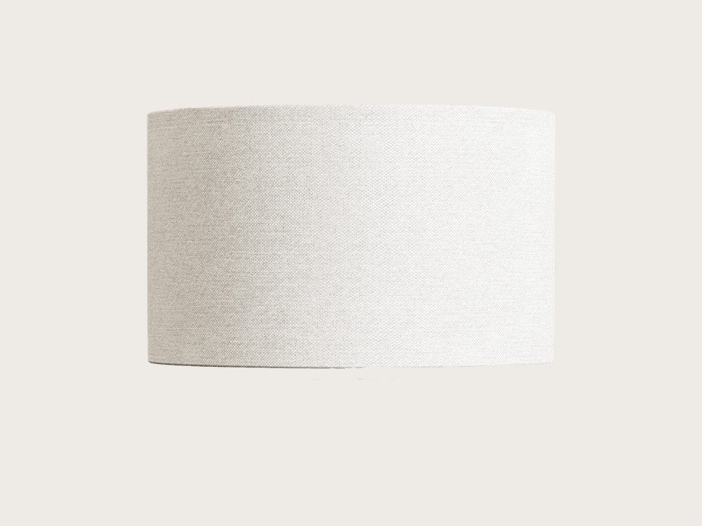 Pantalla de lino claro para la lámpara Copo de Aromas