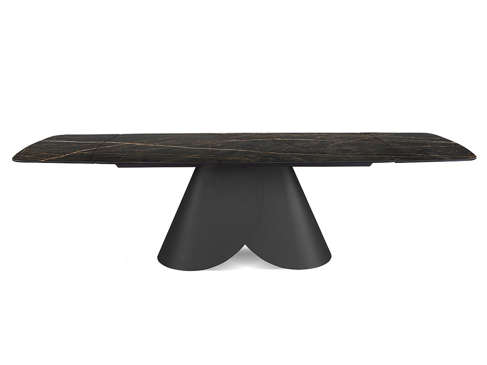 Mobel 6000: versátil mesa Lihue Barrel, funcionalidad de dos extensiones y silueta barril de diseño nacional