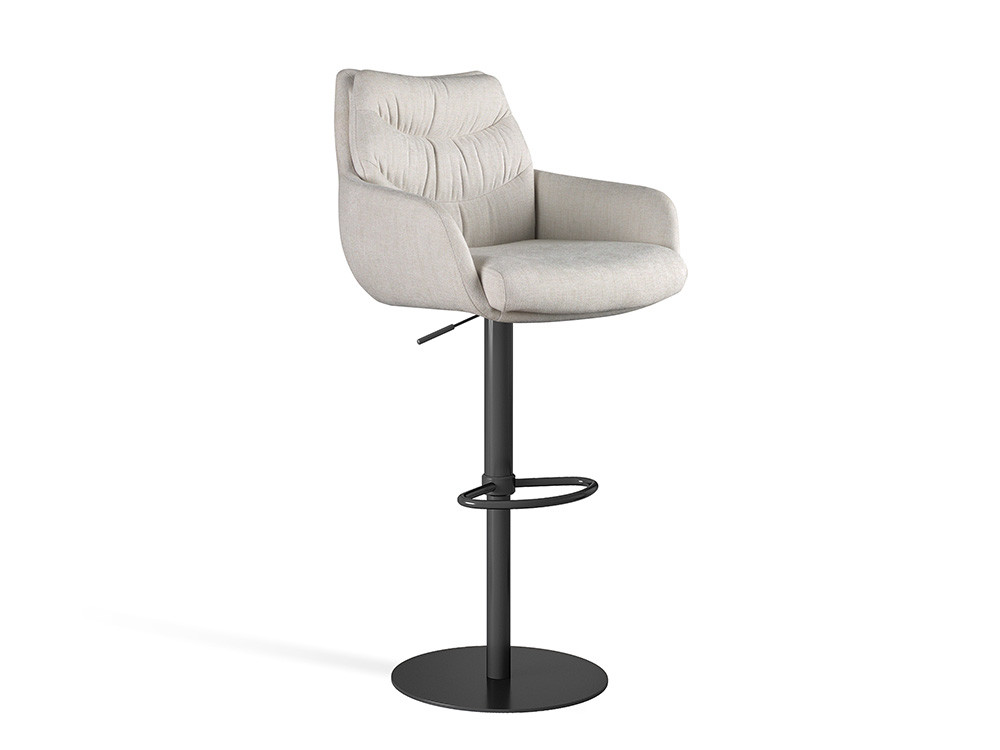 Taburete elevable Fiona de Nacher: diseño de fabricación española con asiento giratorio en Mobel 6000