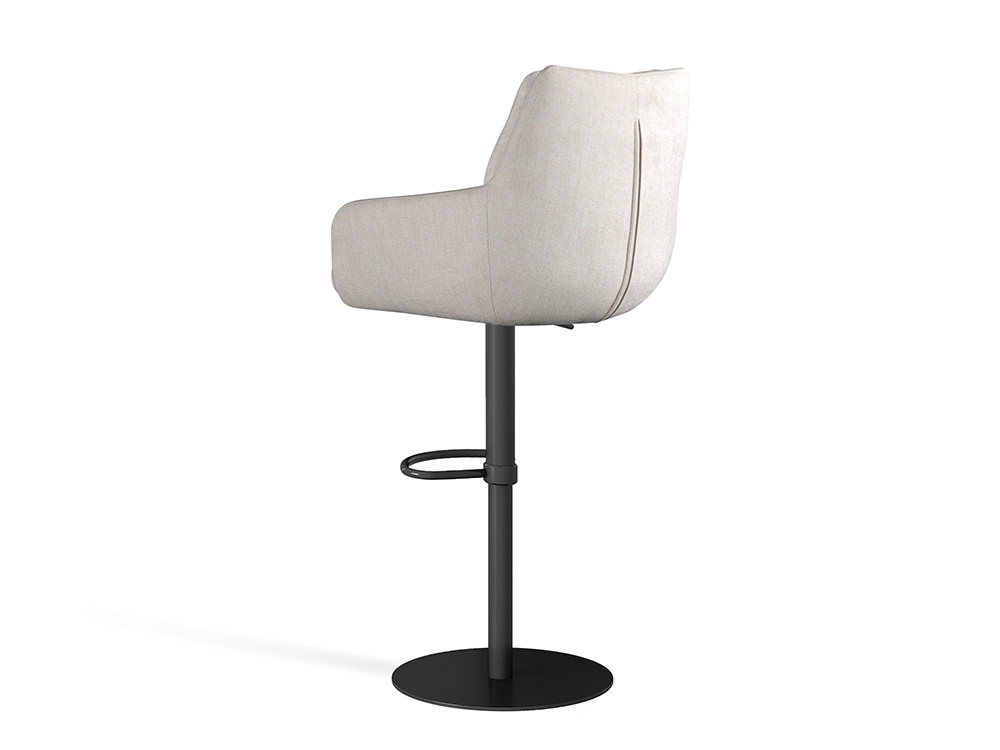 Taburetes elevables Fiona de Nacher: exclusividad y confort en metal lacado para salones modernos en Mobel 6000