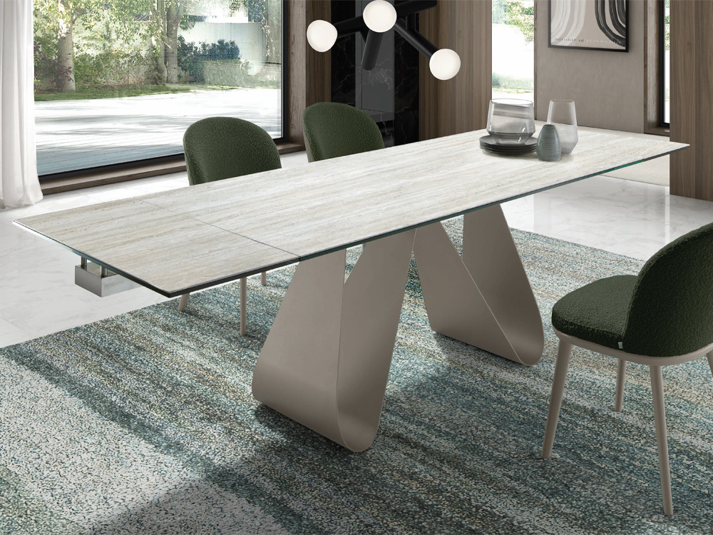 Mesa extensible Papallona Keramic CH Design