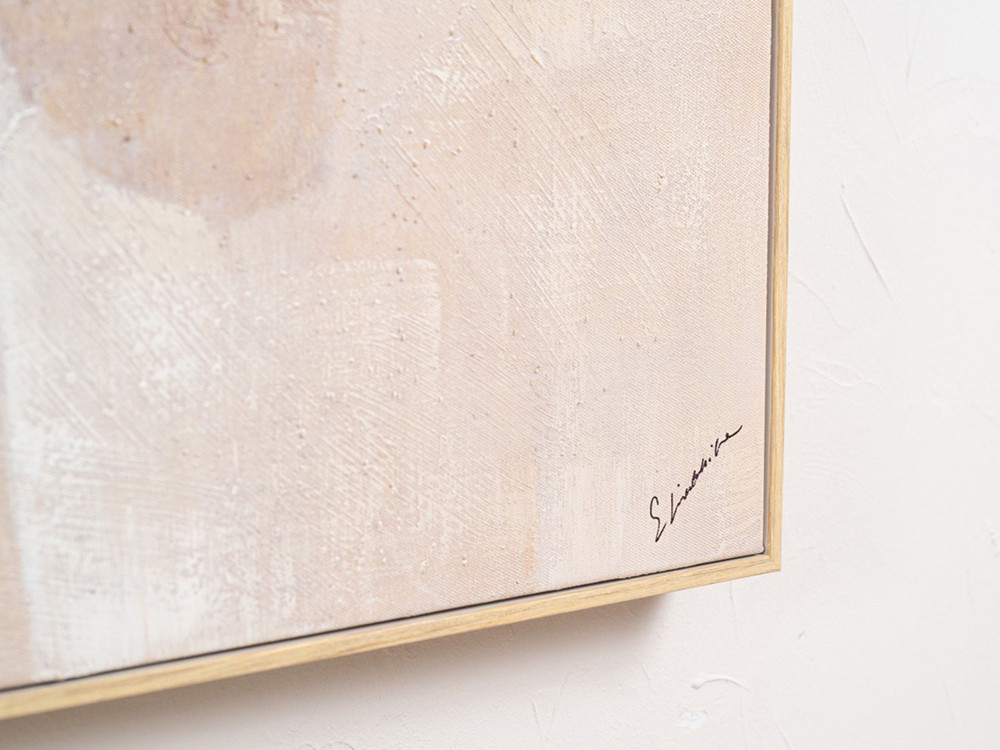 Mobel 6000 Madrid: exclusiva pieza Textura Cálida de VP Interiorismo, maestría en cuadros y decoración de pared