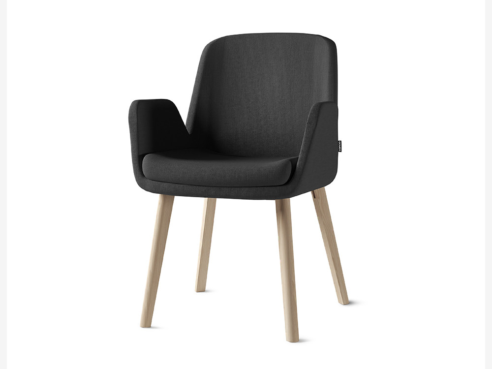 Mobel 6000 Madrid: exclusiva silla de diseño Alpaca Wood por Cancio, calidez del fresno natural para salones modernos
