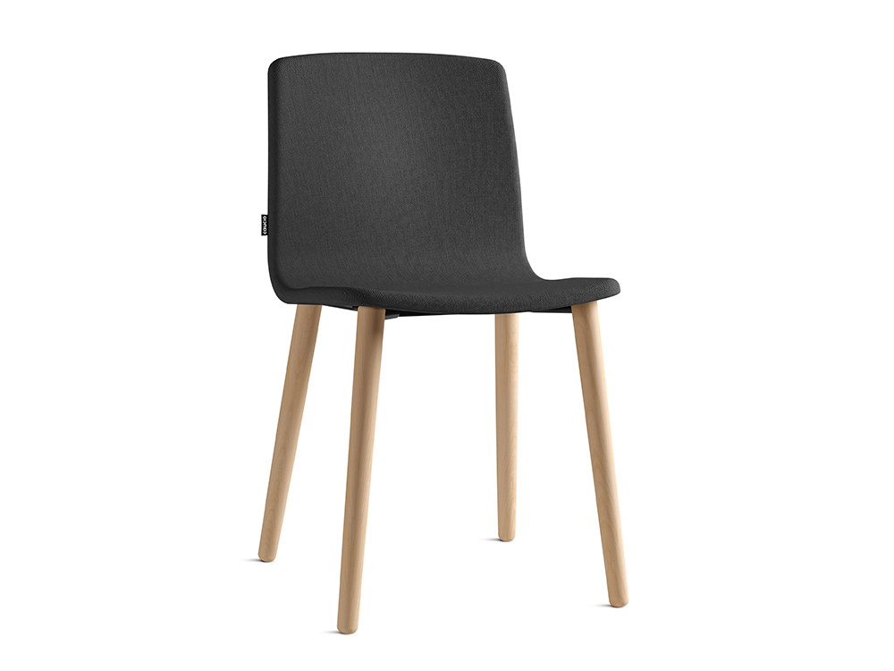 Silla Atrio Wood tapizada