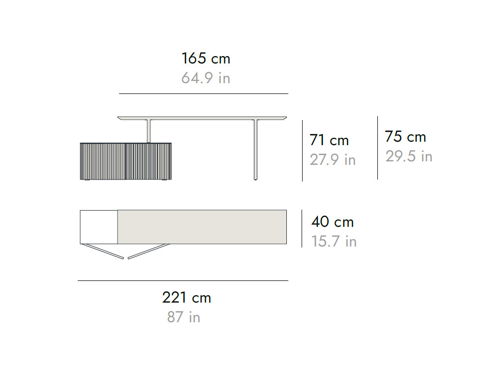 Mobel 6000: exclusivo mueble de estudio Velasca de Punt, diseño galardonado de Palomba Serafini Associati