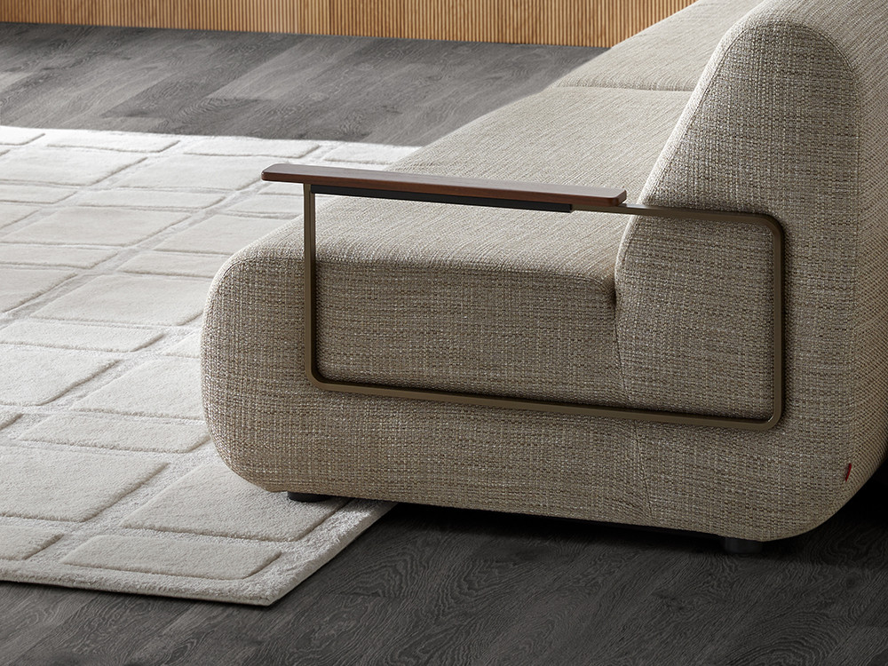 Seismil Studio Madrid: exclusiva alfombra artesanal Chicago de Punt, lujo en lana para proyectos de interiorismo de alta gama