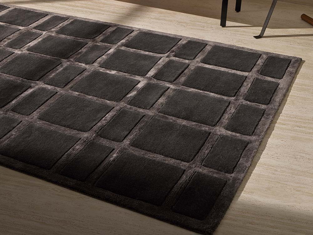 Norm Architects para Punt Mobles: alfombra Chicago de diseño escultural disponible en Mobel 6000 | Seismil Studio