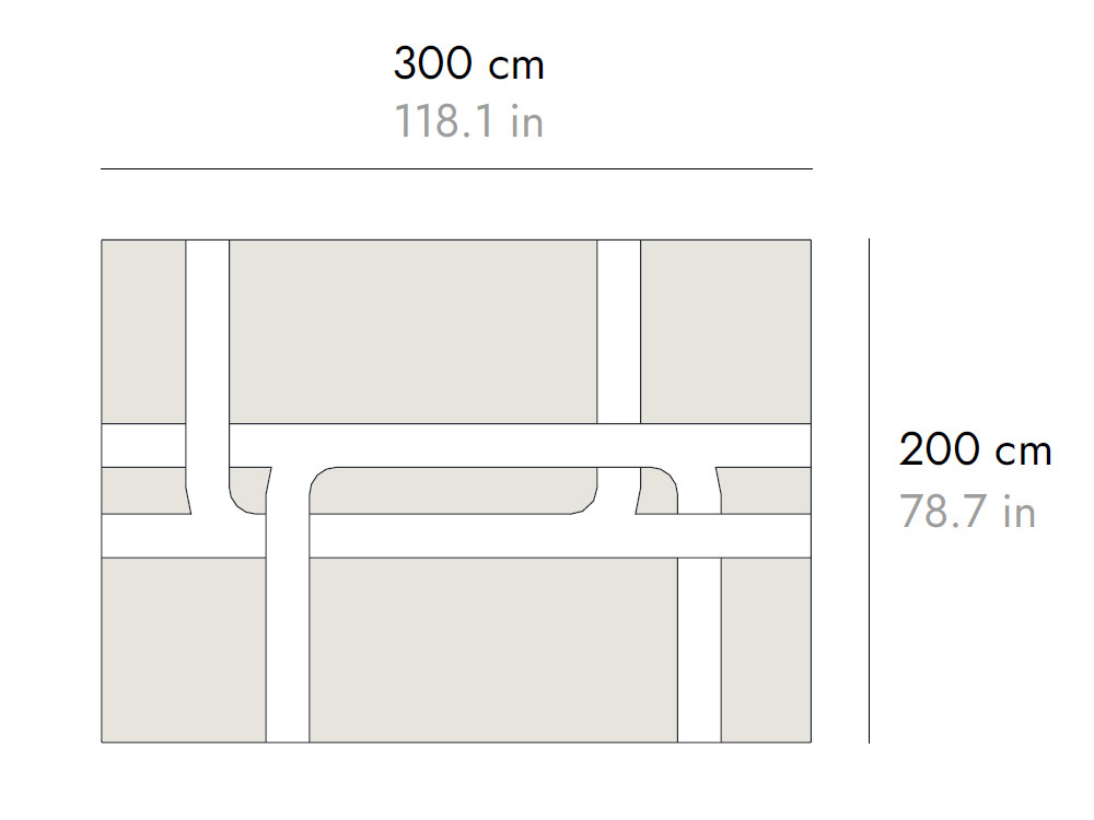 Mobel 6000: elegante alfombra Stockholm de Punt, mezcla premium de lana de Nueva Zelanda y Lyocell en dos medidas