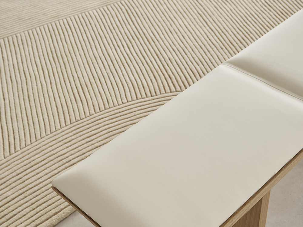 Seismil Studio Madrid: exclusiva alfombra artesanal Velasca de Punt Mobles, lujo en lana para proyectos de interiorismo
