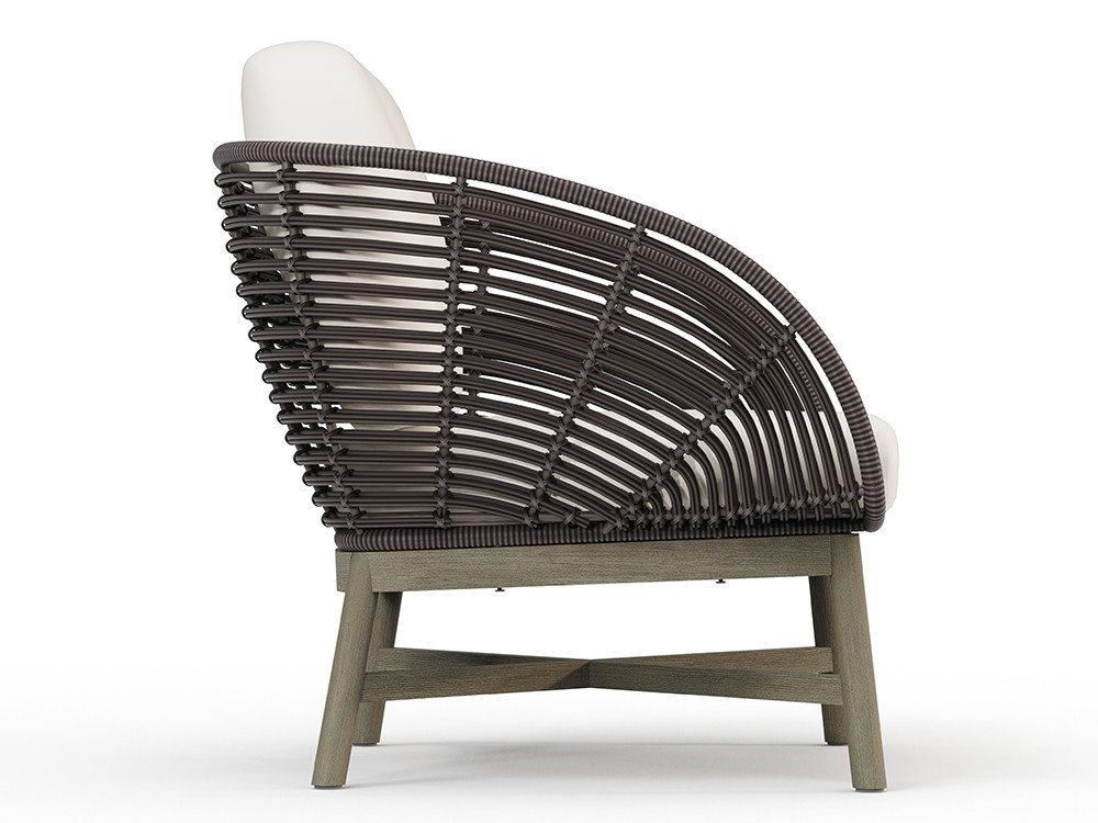 Muebles exterior madera Neo Alaska por Skyline: diseño teca de Noel Royo Asenjo para Mobel 6000 en Madrid