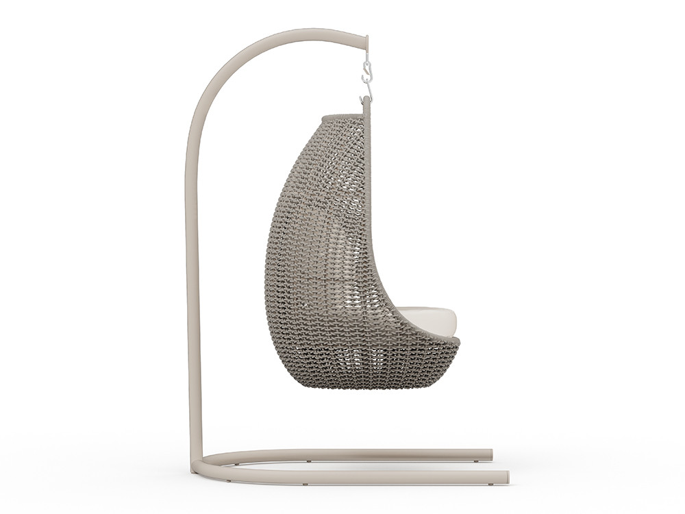 Compra online el columpio jardin adulto Neo Moma de Skyline: diseño white wash y cuerda en la web de Mobel 6000