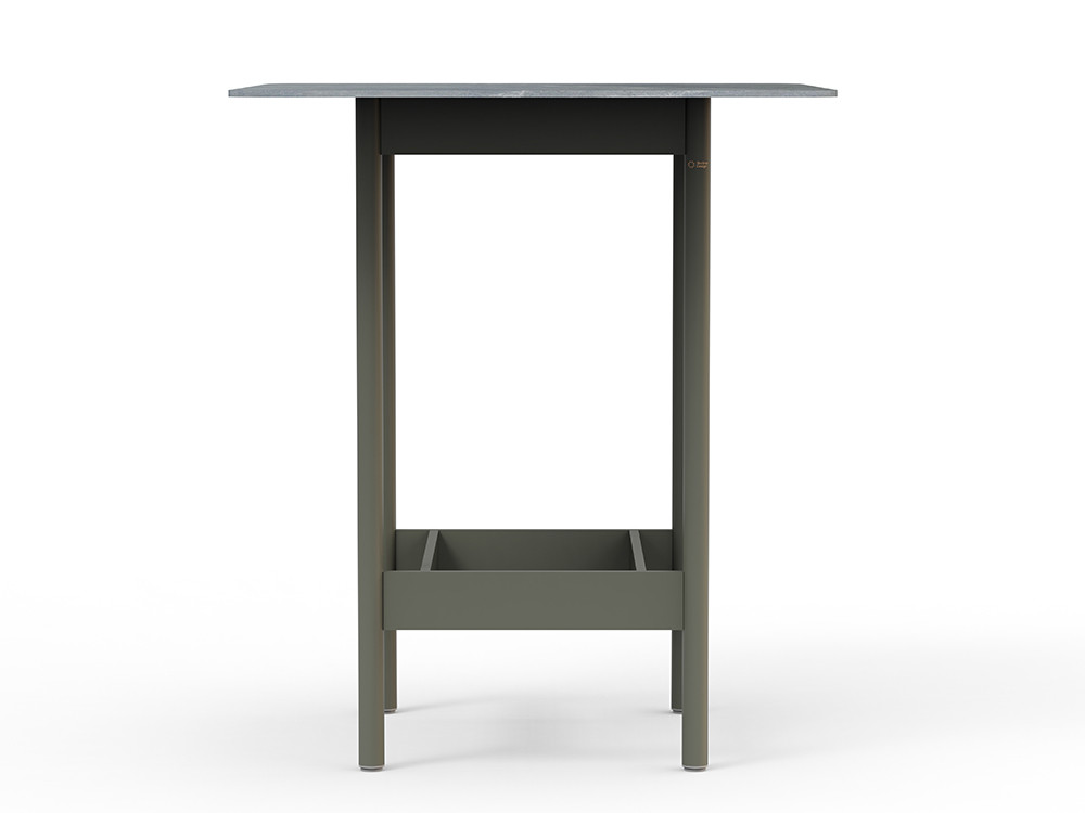 Skyline presenta la mesa jardín aluminio Nara con sobre porcelánico. Realice su compra online en Mobel 6000 de diseño