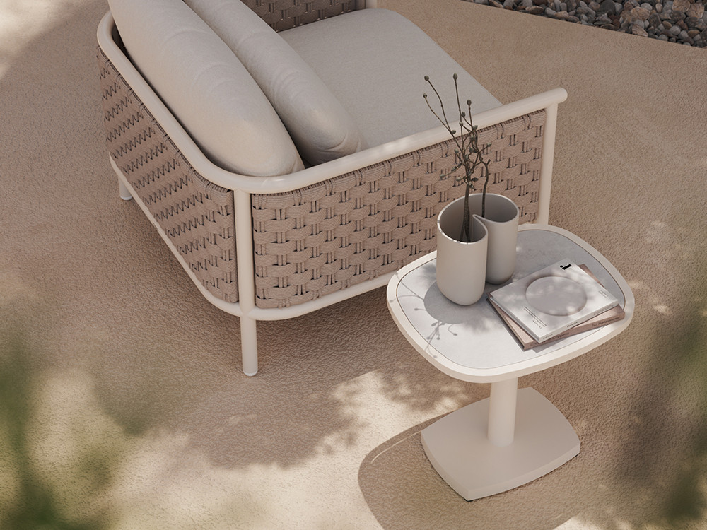 Tu terraza lucirá impecable con esta mesa auxiliar de diseño Botit. Haz tu compra online en Mobel 6000 y relájate