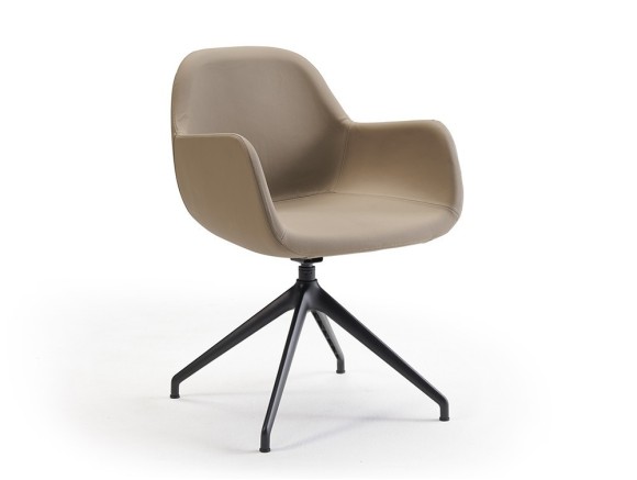Sillón giratorio tapizada Pelikan GA Doos