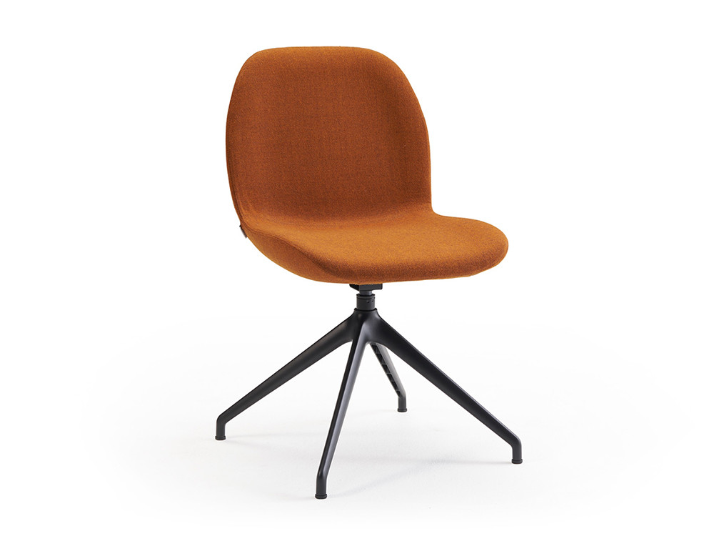 Silla de comedor giratoria con mecanismo auto-retorno Pelikan GA de Doos