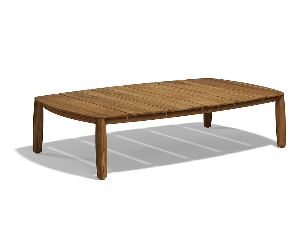 Tu jardín lucirá con esta mesa centro exterior Fusta de Vondom en teca natural. Visita Mobel 6000 en Madrid.