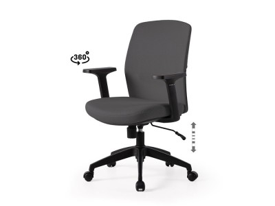 Disfruta el diseño ágil de la silla estudio Marylan. Giro 360 y ajuste de gas para tu jornada más eficiente y cómoda.
