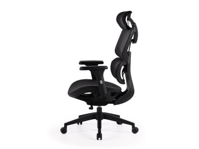 La silla de oficina Toronto destaca por su soporte lumbar adaptable a tu espalda. Consigue un descanso total.