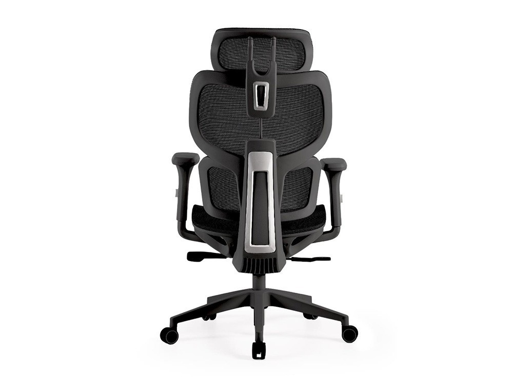 Mejora tu jornada con el sillón oficina Toronto de Somcasa. Sus brazos 3D reducen la tensión en hombros y brazos.