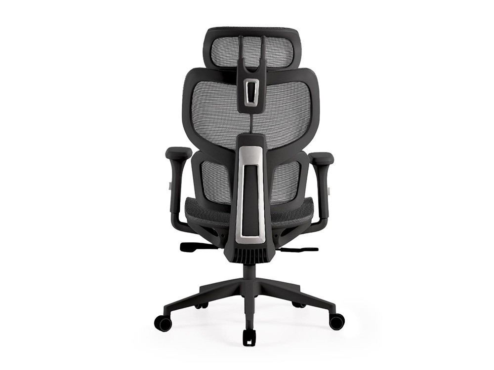 Alivia la tensión cervical con el reposacabezas del sillón oficina Toronto. Somcasa diseña confort para tus pausas