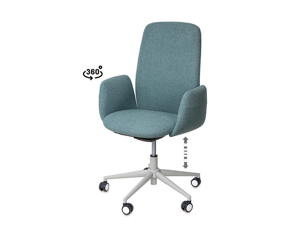 La silla de estudio British ofrece un diseño elegante en cuatro colores. Ideal para oficinas y espacios profesionales.