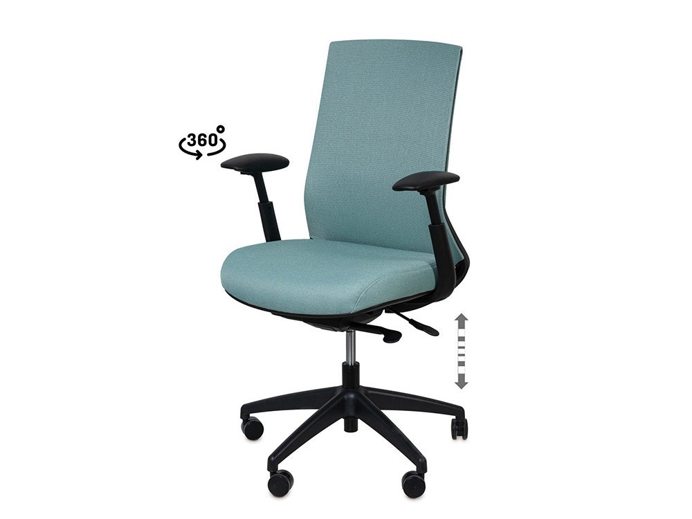 Mejora tu zona de estudio con la silla Lancaster. Brazos 4D y bloqueo de respaldo para una concentración máxima y eficaz.