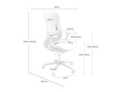 Mejora tu homeoffice con la silla Rotterdam de Somcasa. Ajusta la profundidad del asiento para una postura saludable.