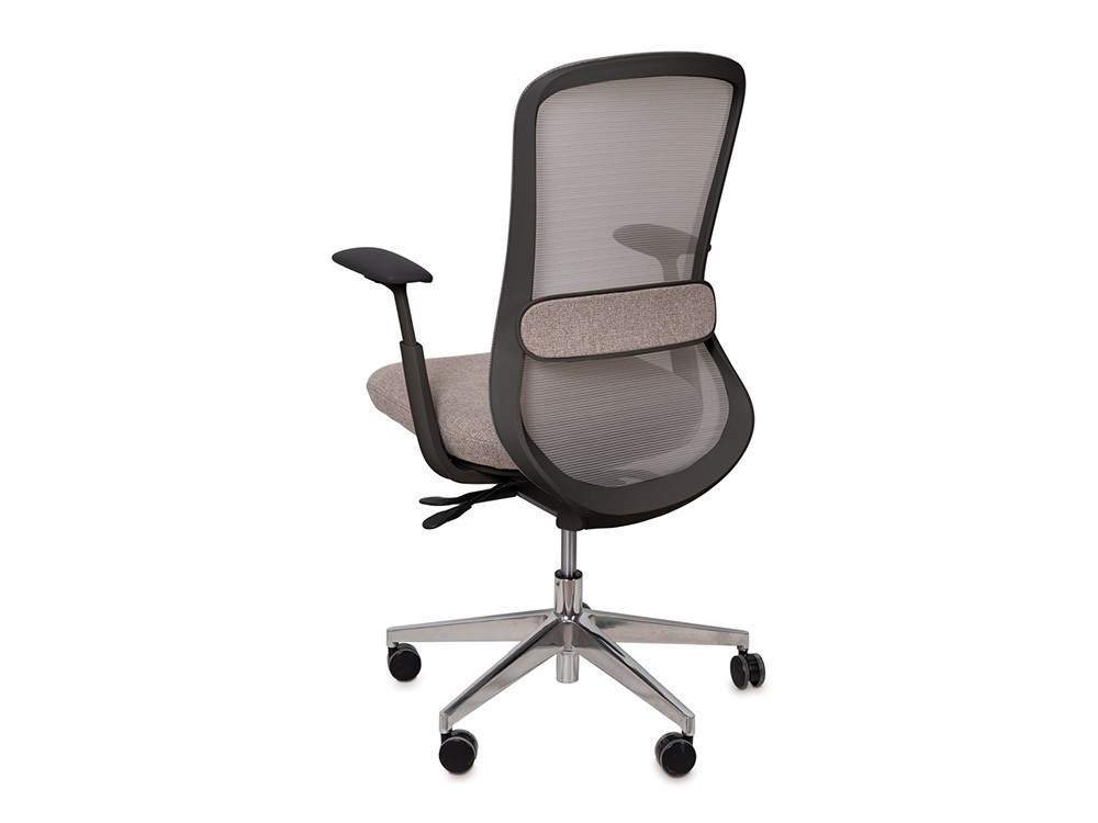 Tu homeoffice brillará con la silla Rotterdam. Malla transpirable y estructura ergonómica para trabajar con gran estilo.