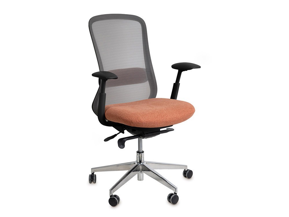 La silla estudio Rotterdam destaca por su malla transpirable. Un diseño ideal para tu rincón en Seismil Studio