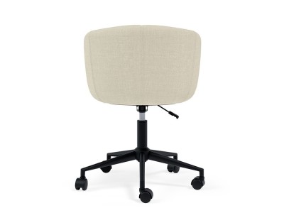 Personaliza tu despacho con la silla Arizona. Diversas tonalidades de tejido y estructura negra para un estilo actual.