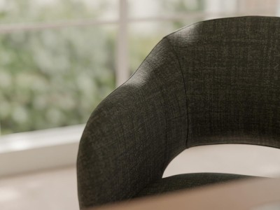El sillón oficina Tallin destaca por su diseño abierto y sofisticado. Somcasa crea ambientes modernos para tu despacho.