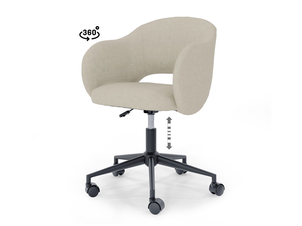 Mantén una postura saludable con la silla de oficina Tallin. Soporte ergonómico y estilo Somcasa para tu rincón laboral.
