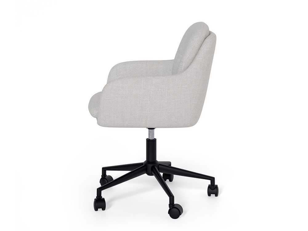 Mejora tu rendimiento con esta silla de oficina Ontario. Estructura metálica negra para una estabilidad y durabilidad.