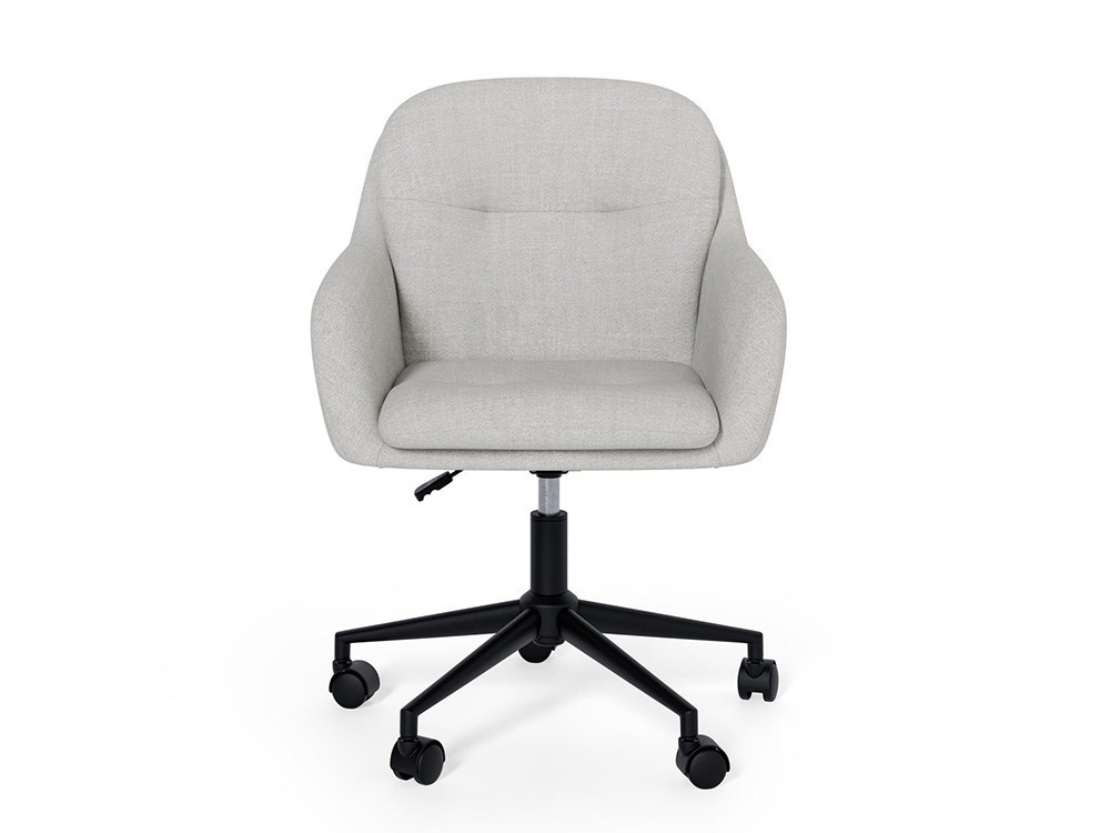 Tu homeoffice lucirá impecable con la silla Ontario. Un diseño ergonómico pensado para transformar tu rincón de trabajo.