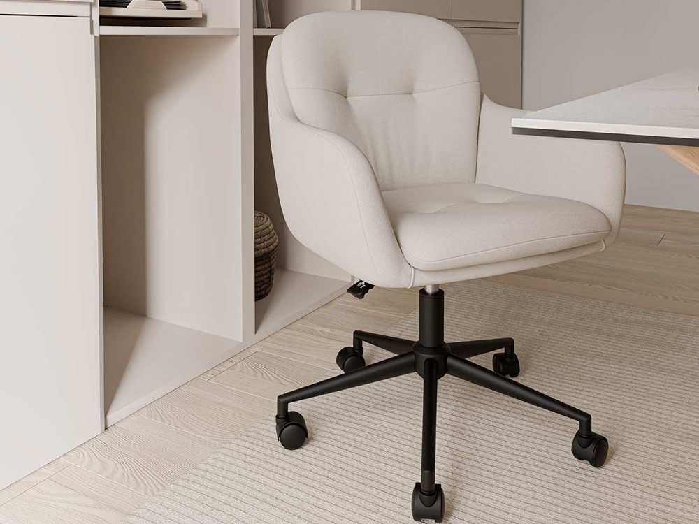Mejora tu homeoffice con la silla Ontario. Visita Mobel 6000 en Madrid y elige su diseño ergonómico de gran elegancia.