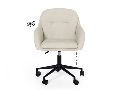 Redefine tu despacho con este sillón oficina Ontario. Sistema de ajuste de altura para una postura siempre saludable.