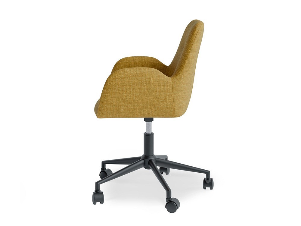 Tu zona de trabajo será mejor con este sillón oficina Irvine. Acolchado envolvente ideal para jornadas laborales largas.