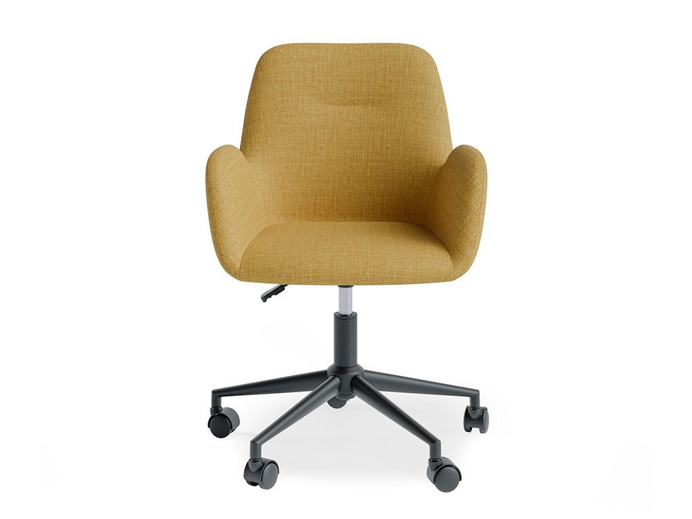 La silla de despacho Irvine ofrece un diseño atemporal con su estructura negra. Estilo y comodidad real en tu hogar.