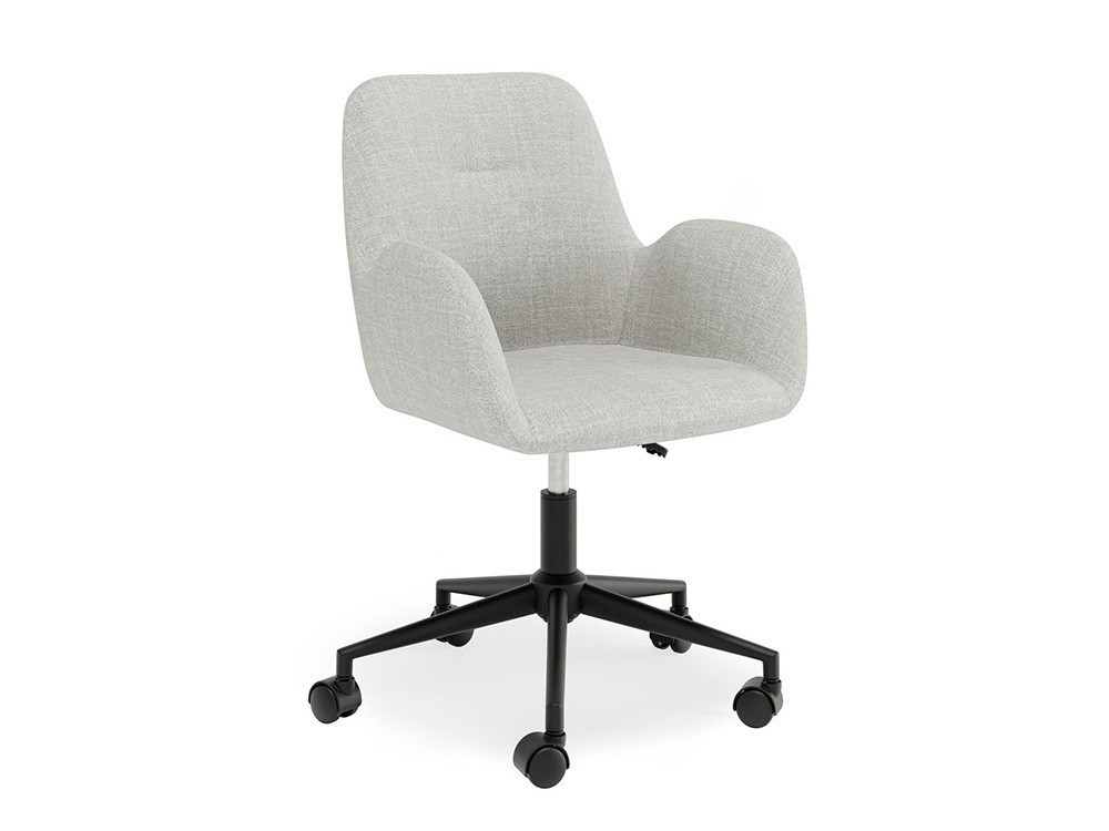 La silla de despacho Irvine destaca por su base negra y acolchado. Ideal para tu espacio de estudio o trabajo.